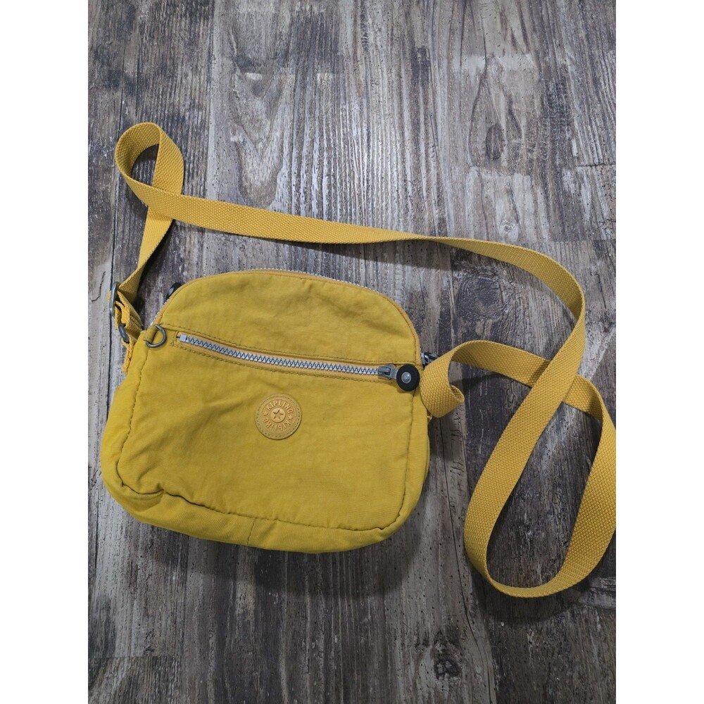 Kipling Keefe Crossbody Bag Rapid Yellow 9x9
